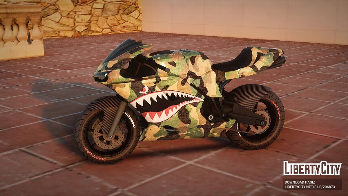 Bati Shark Mouth / GTA San Andreas
