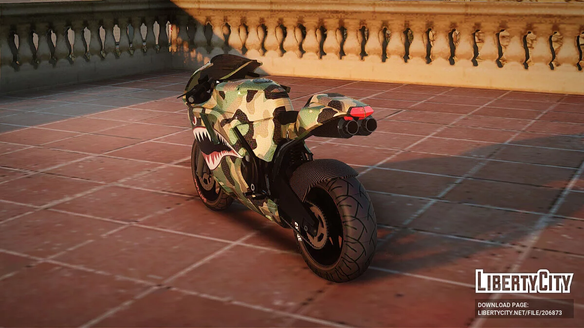 Bati Shark Mouth / GTA San Andreas
