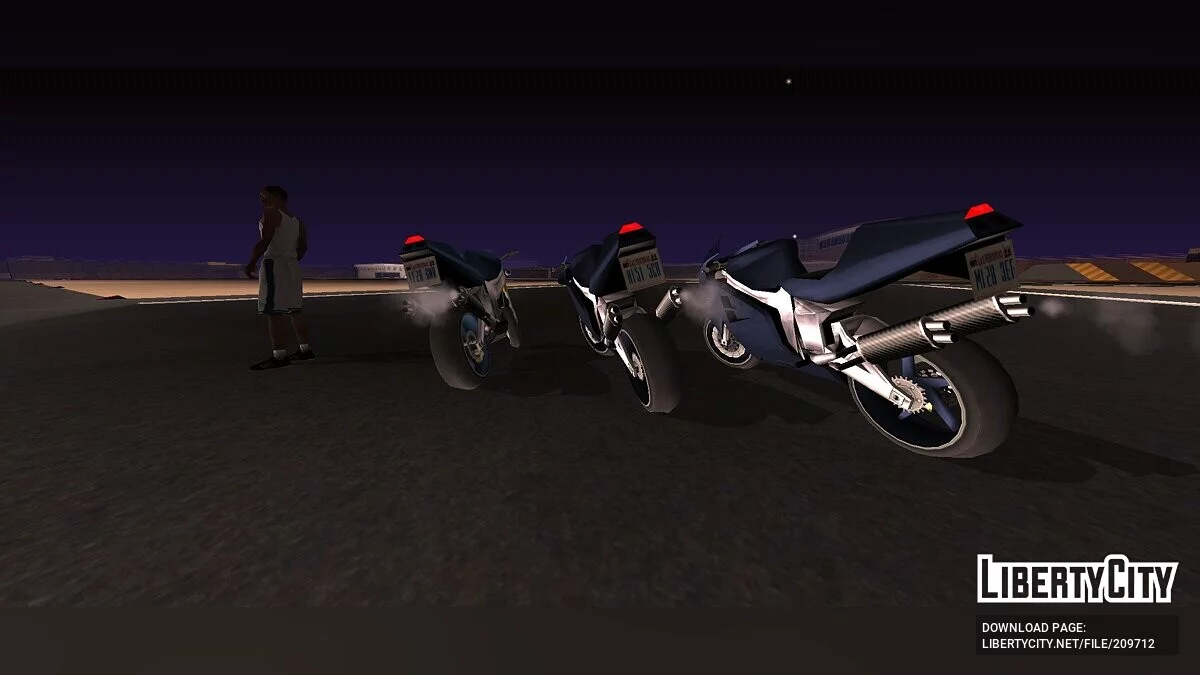 Гражданский NRG-500 / GTA San Andreas