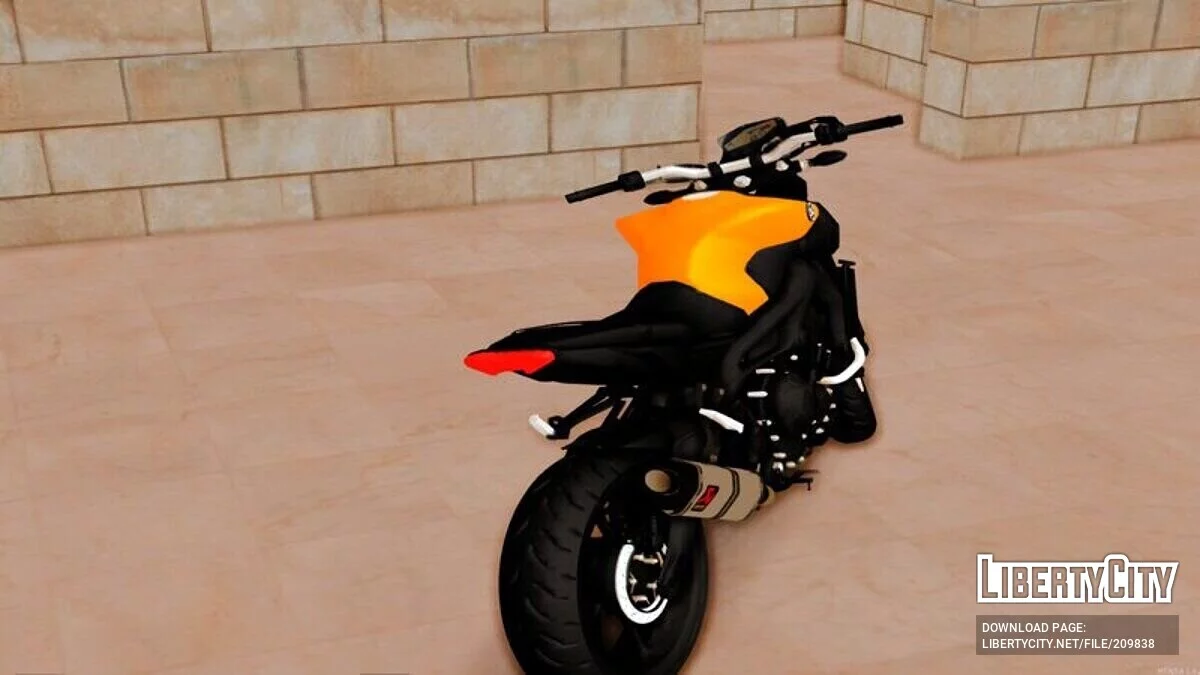 Yamaha MT 09 / GTA San Andreas