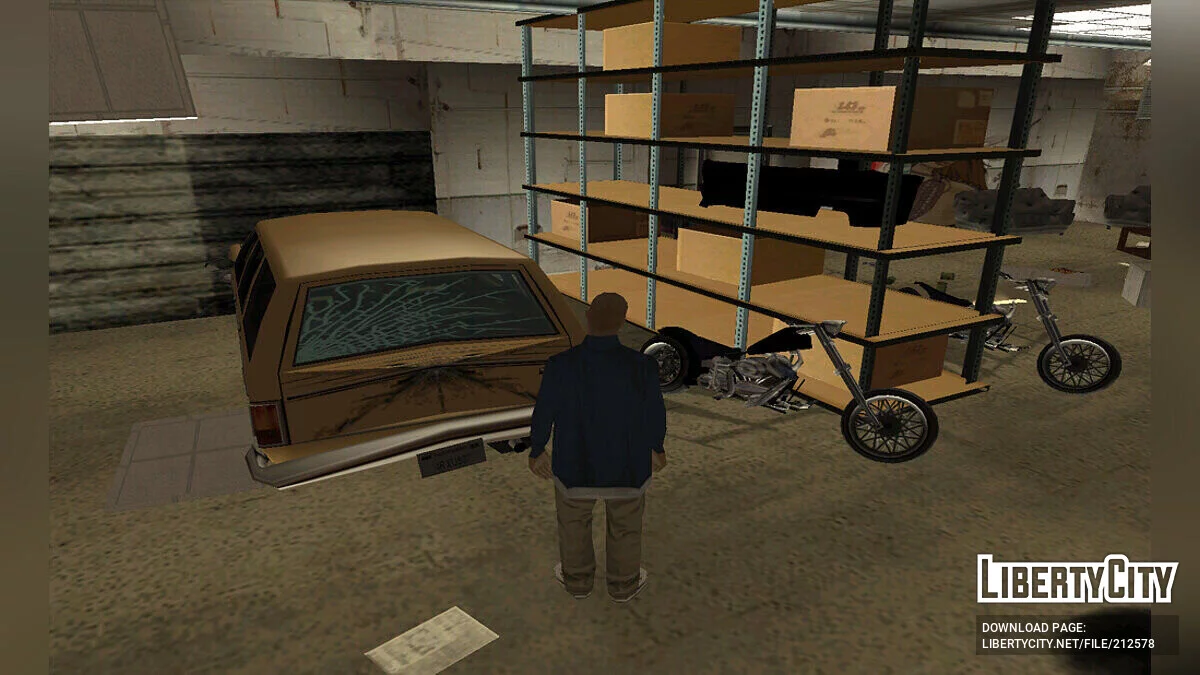 Байк Hexer из GTA 4 TLaD [SA Style] / GTA San Andreas