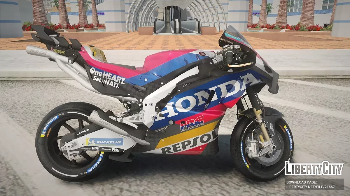 HONDA Repsol Team [MotoGP24] / GTA San Andreas