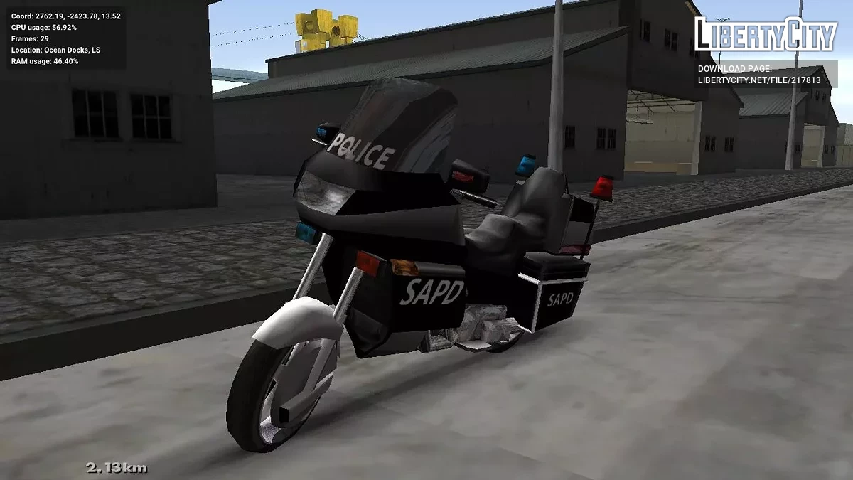 Wayfarer SAPD 2012 / GTA San Andreas