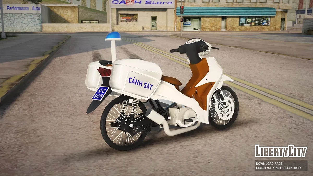 Vietnam Police Motorbike / GTA San Andreas