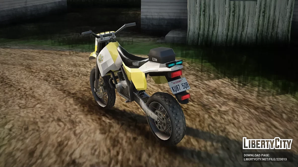 Sanchez Off-Road департамента шерифа Лос-Анджелеса / GTA San Andreas