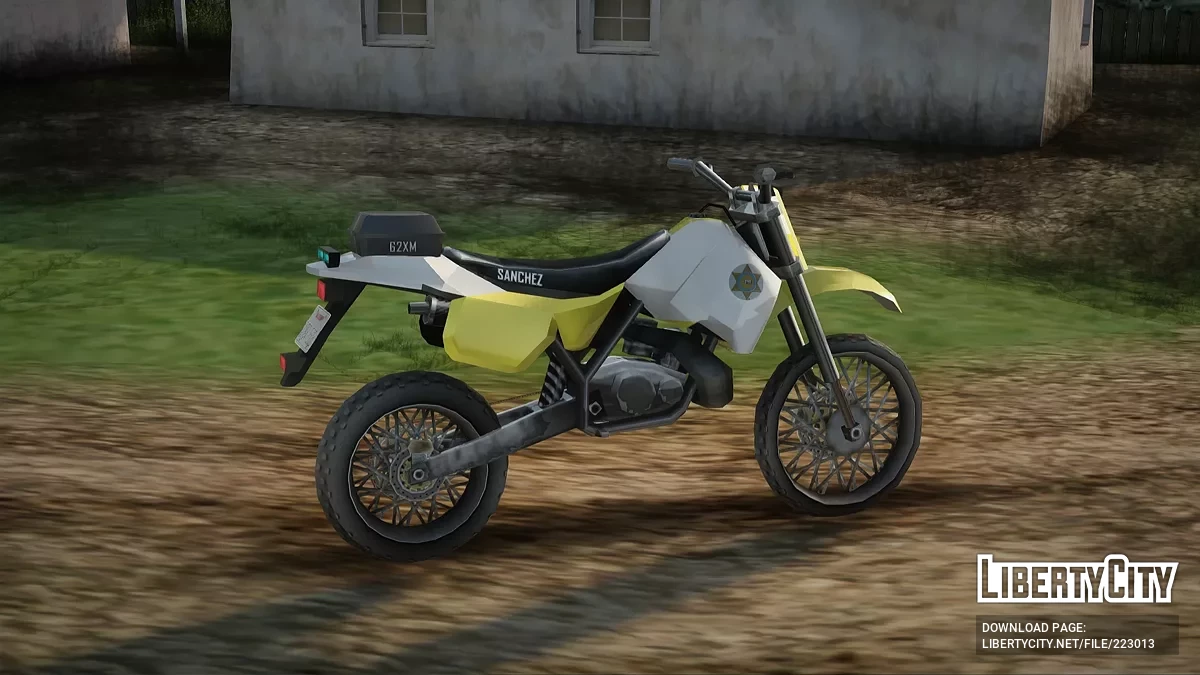 Sanchez Off-Road департамента шерифа Лос-Анджелеса / GTA San Andreas