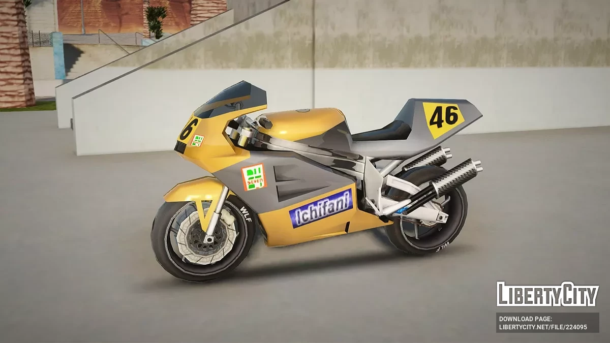 Dinka Akuma GP1000 и NRG-500 / GTA San Andreas