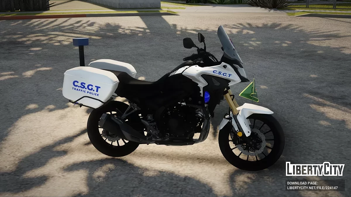 Ноnda CB500X Vietnam Traffic Police Bike / GTA San Andreas