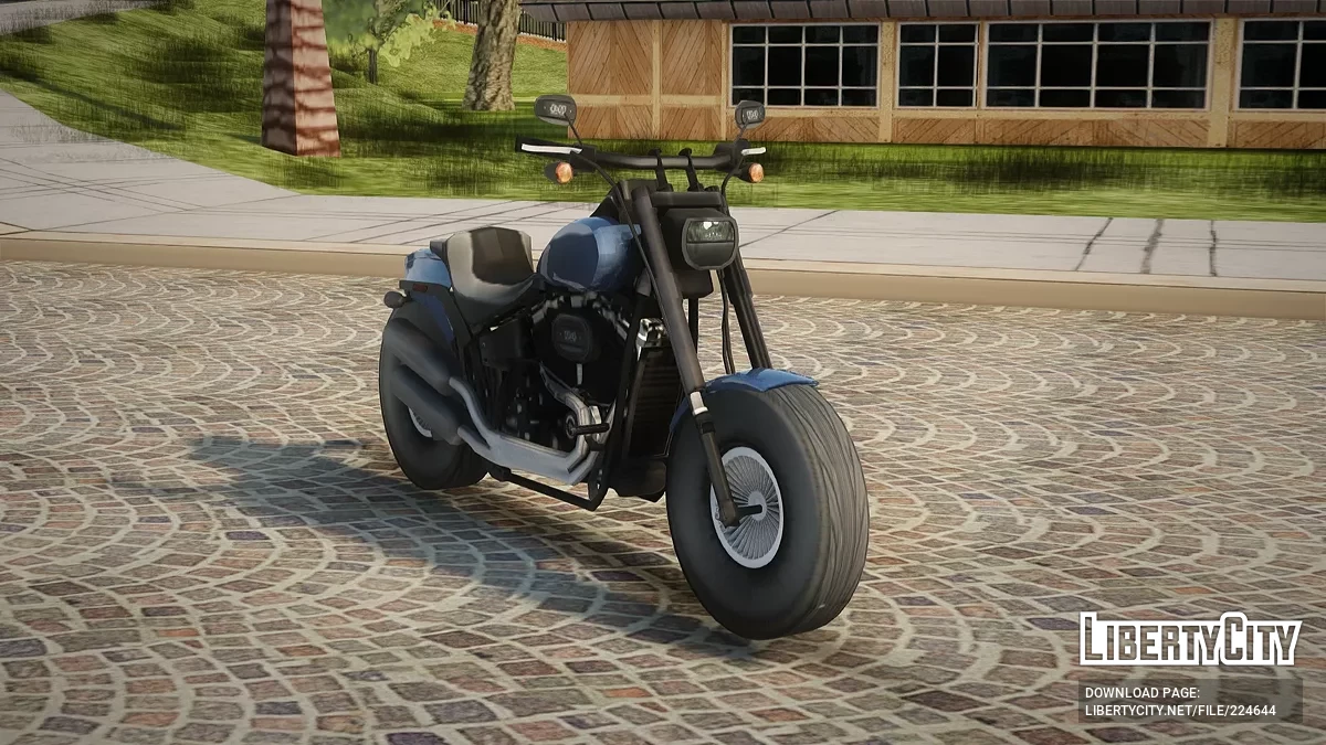 Harley-Davidson Fat Boy / GTA San Andreas