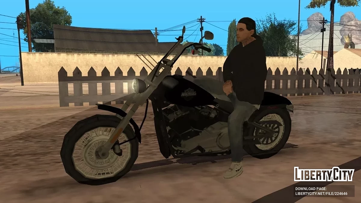 Harley-Davidson Softail Standard 2021 / GTA San Andreas