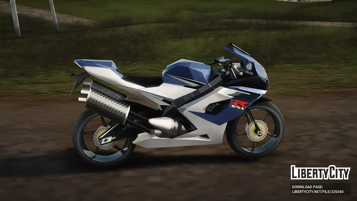 Suzuki GSX-R1000 2015 / GTA San Andreas