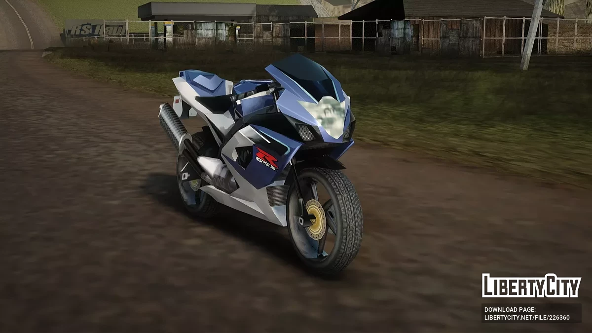 Suzuki GSX-R1000 2015 / GTA San Andreas