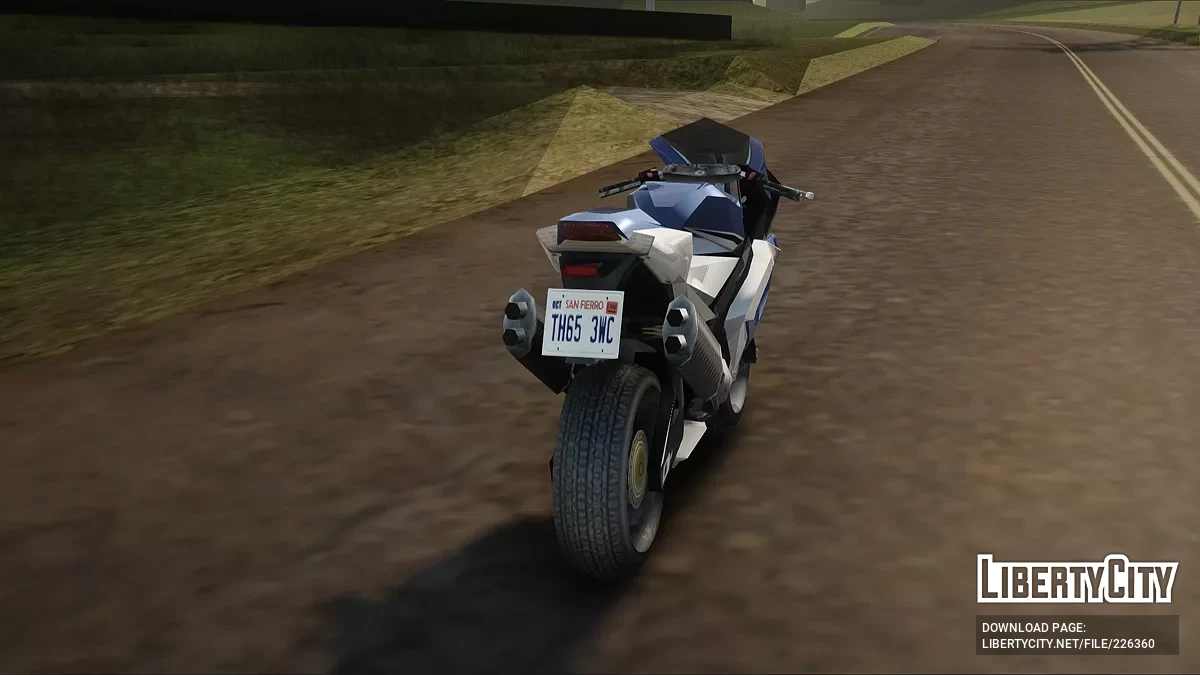 Suzuki GSX-R1000 2015 / GTA San Andreas