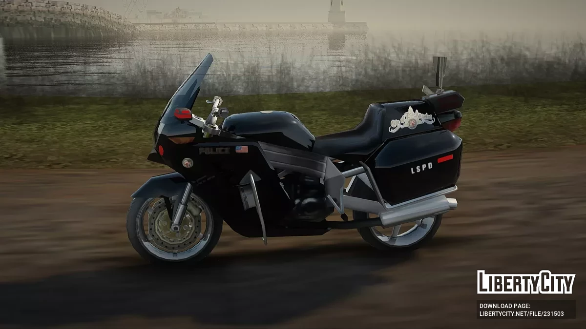 BMW R1200 SASD-LSPD [ELM] / GTA San Andreas