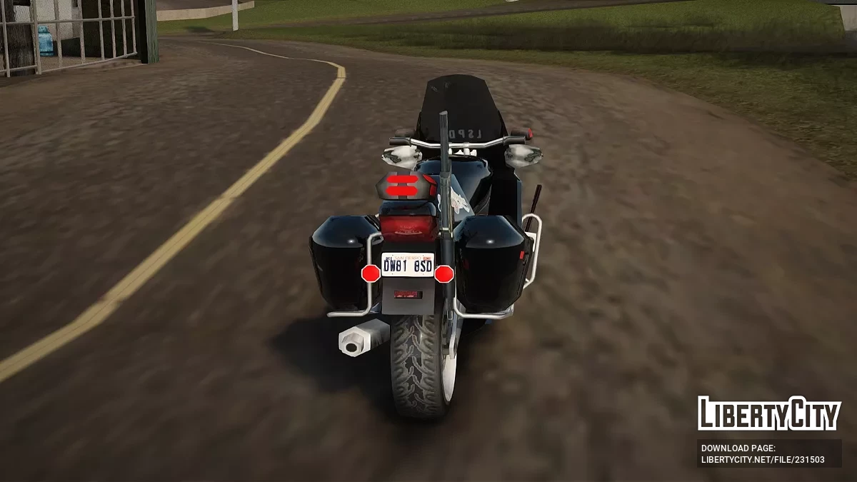 BMW R1200 SASD-LSPD [ELM] / GTA San Andreas