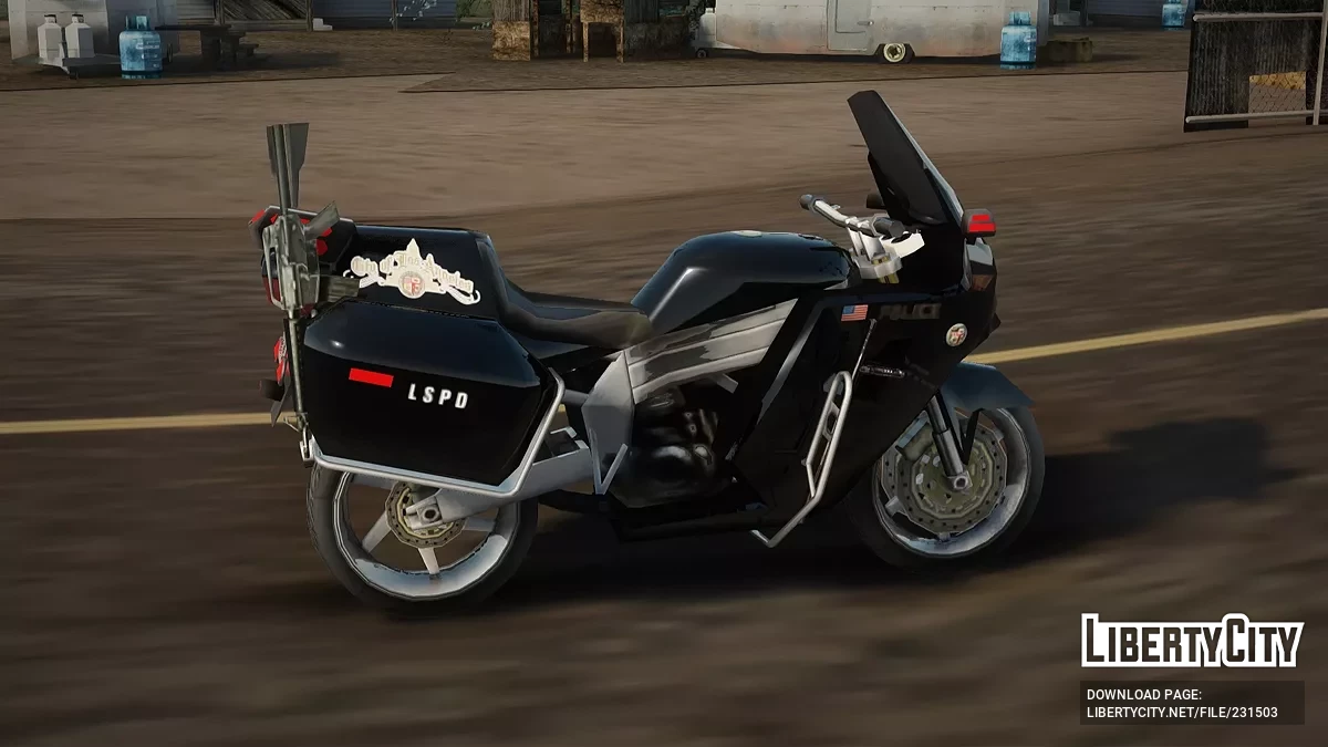 BMW R1200 SASD-LSPD [ELM] / GTA San Andreas