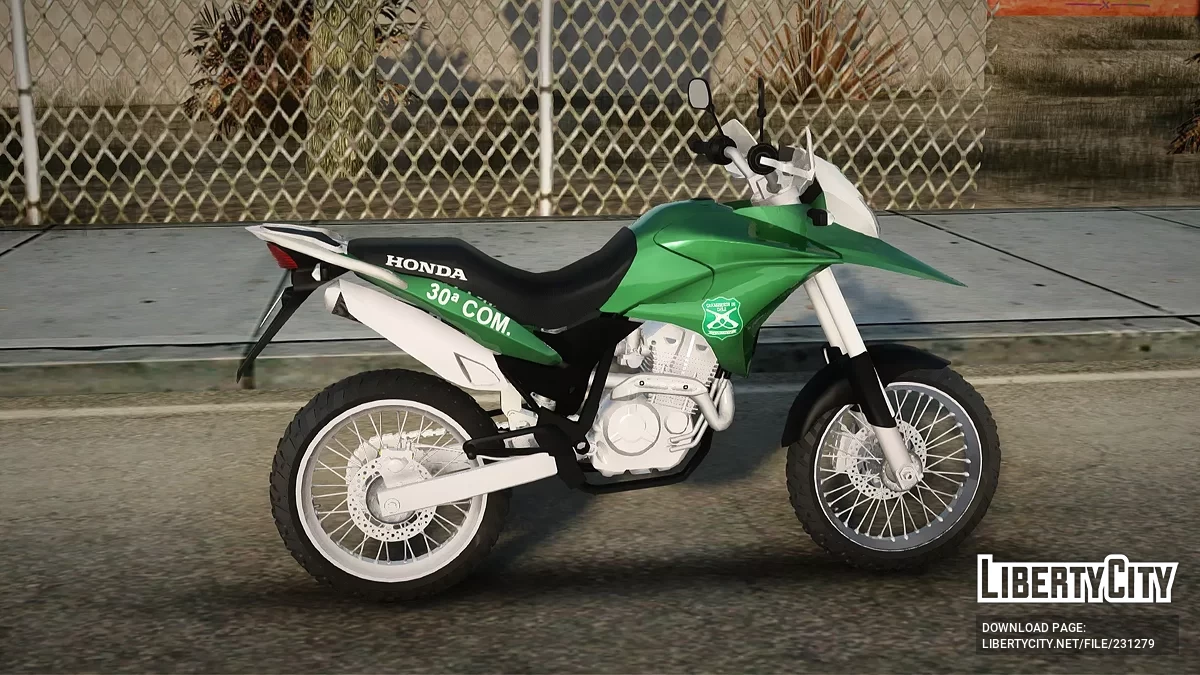 Honda XRE 300 Carabineros de Chile / GTA San Andreas