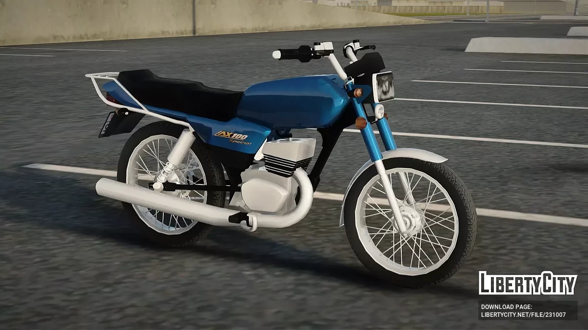 Suzuki AX 100 / GTA San Andreas