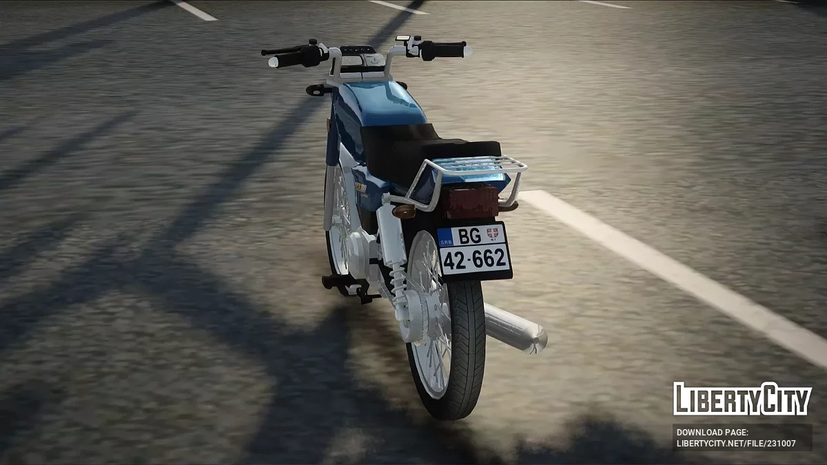 Suzuki AX 100 / GTA San Andreas
