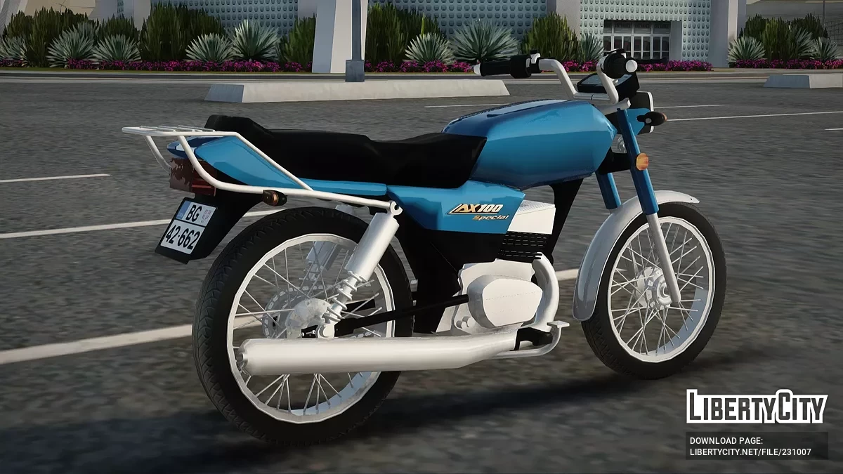 Suzuki AX 100 / GTA San Andreas