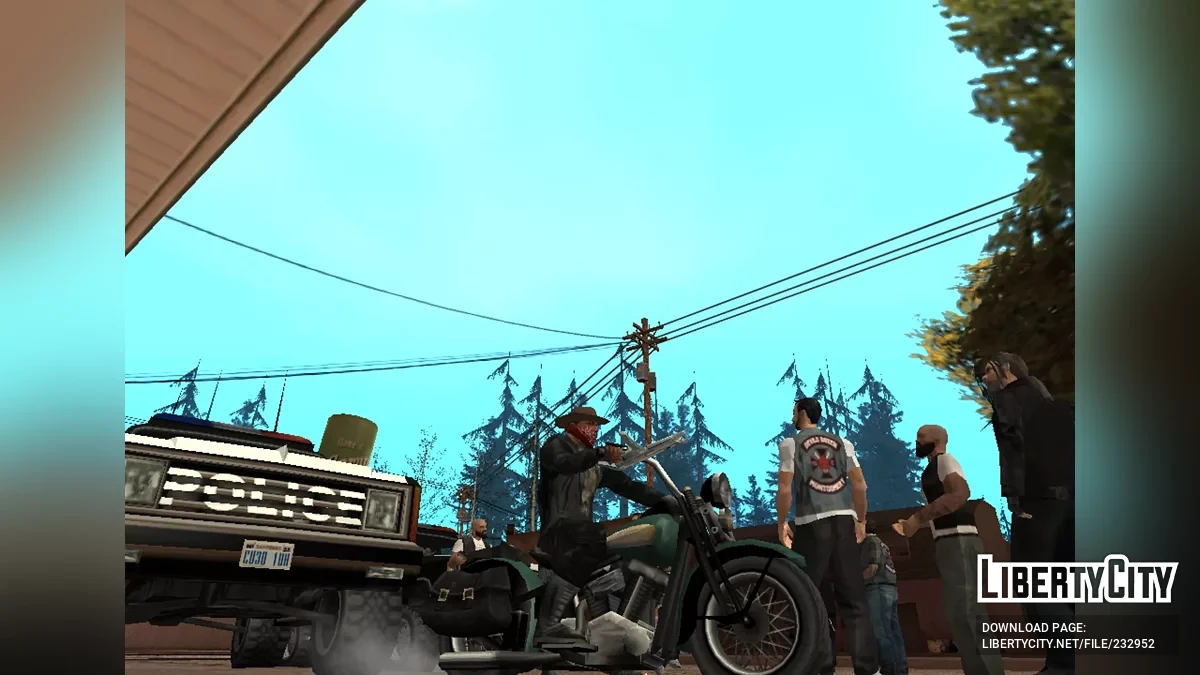 Мотоцикл Hiway '36 (SA-стиль) / GTA San Andreas