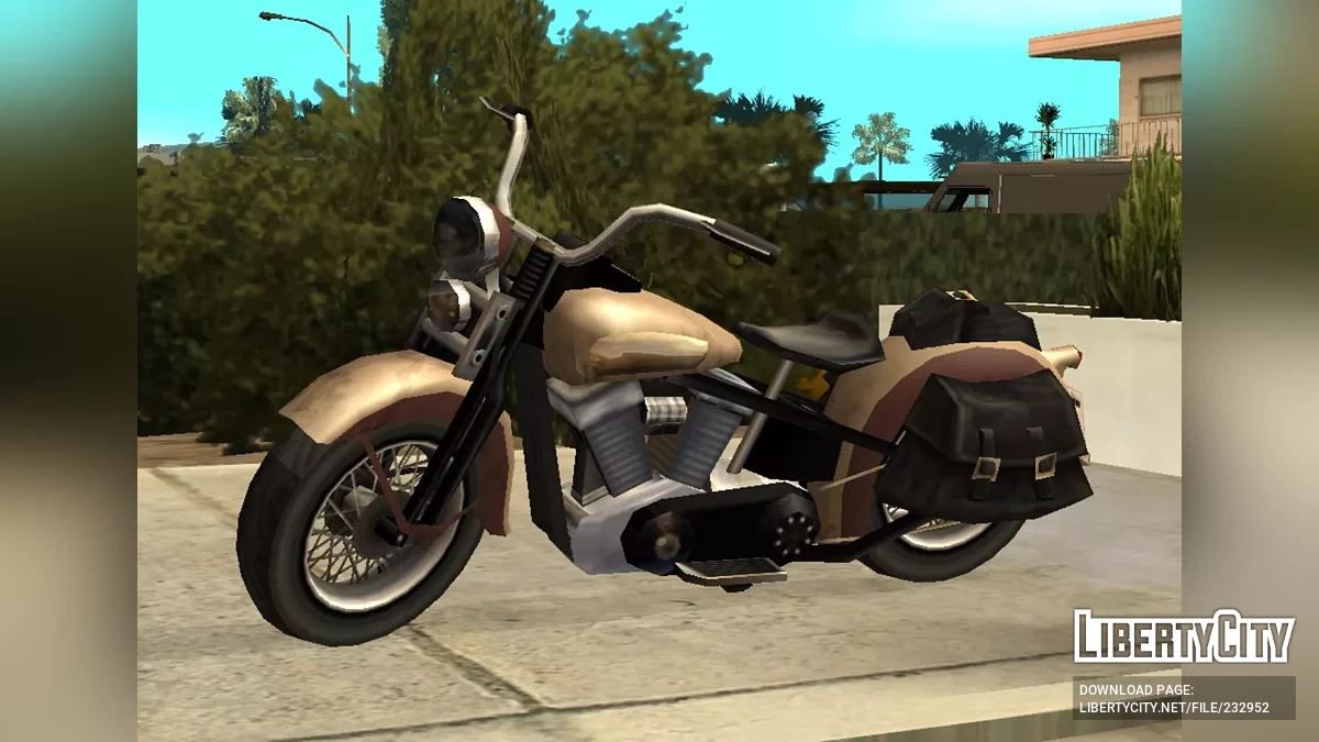 Мотоцикл Hiway '36 (SA-стиль) / GTA San Andreas