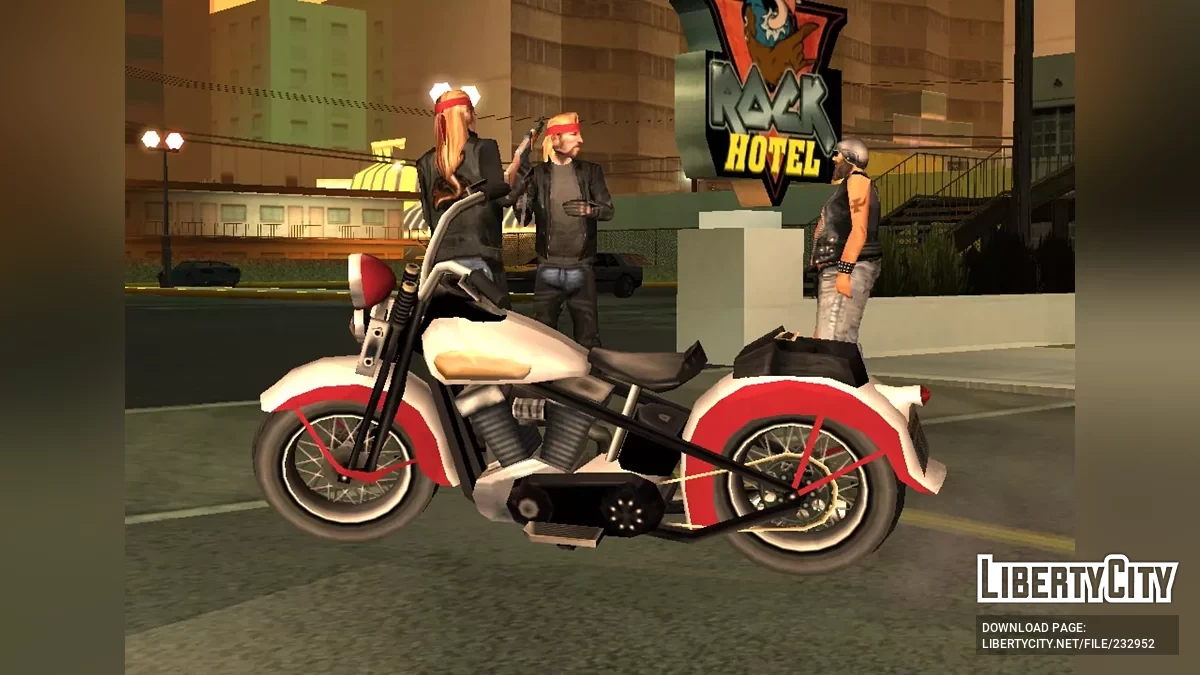 Мотоцикл Hiway '36 (SA-стиль) / GTA San Andreas