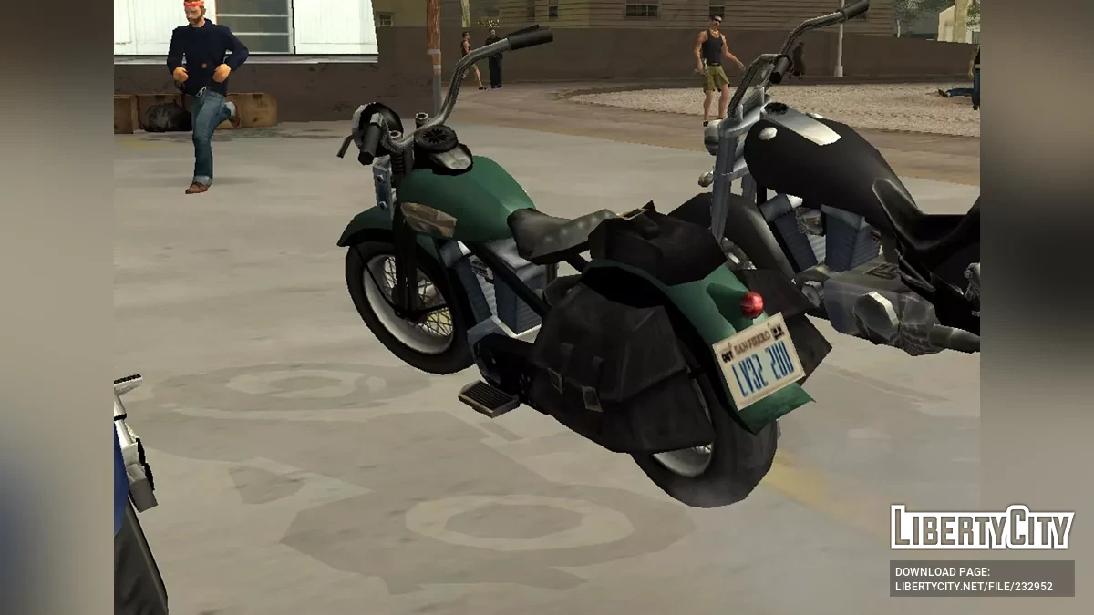 Мотоцикл Hiway '36 (SA-стиль) / GTA San Andreas
