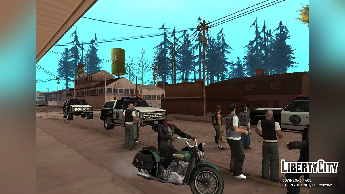 Мотоцикл Hiway '36 (SA-стиль) / GTA San Andreas