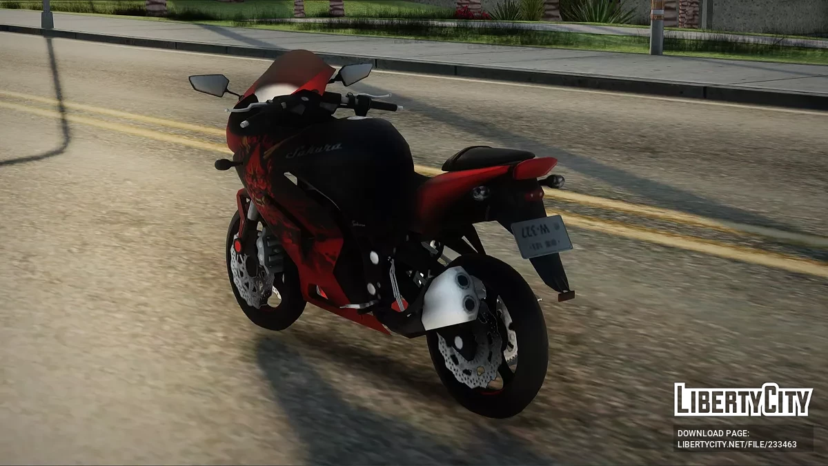 Kawasaki Ninja (Sakurako Jinguji's) из The Grand Mafia / GTA San Andreas
