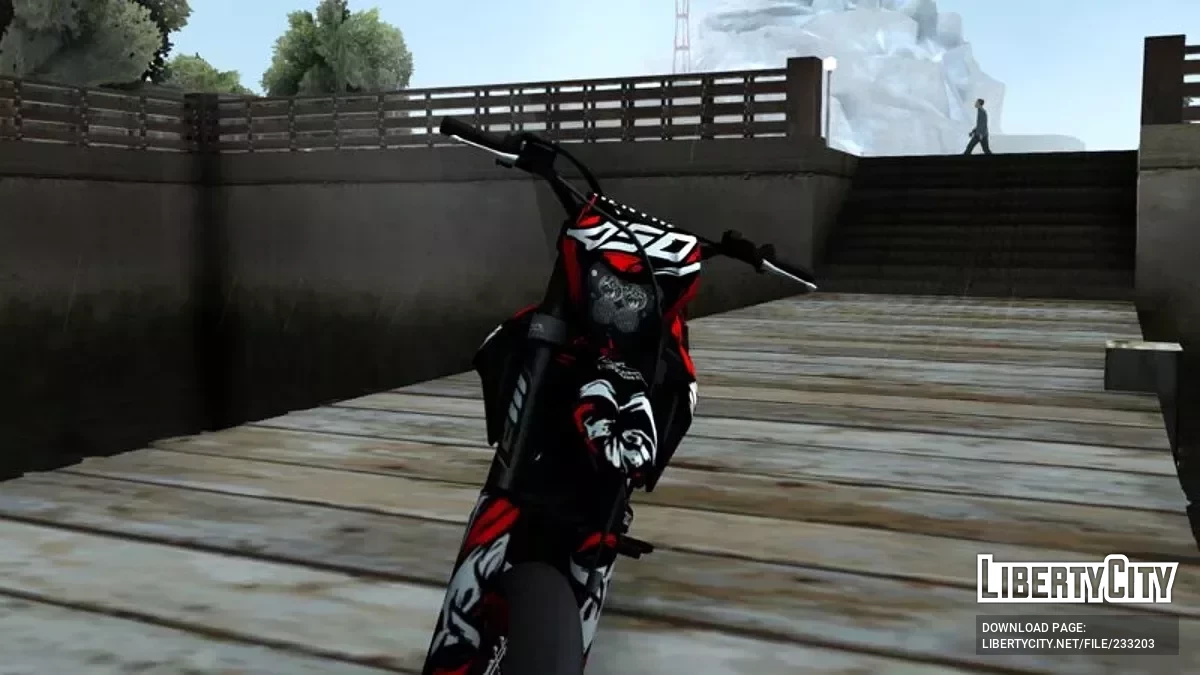 KTM 450 EXC-F 2021 Bold. Supermoto Decals (+Android) / GTA San Andreas