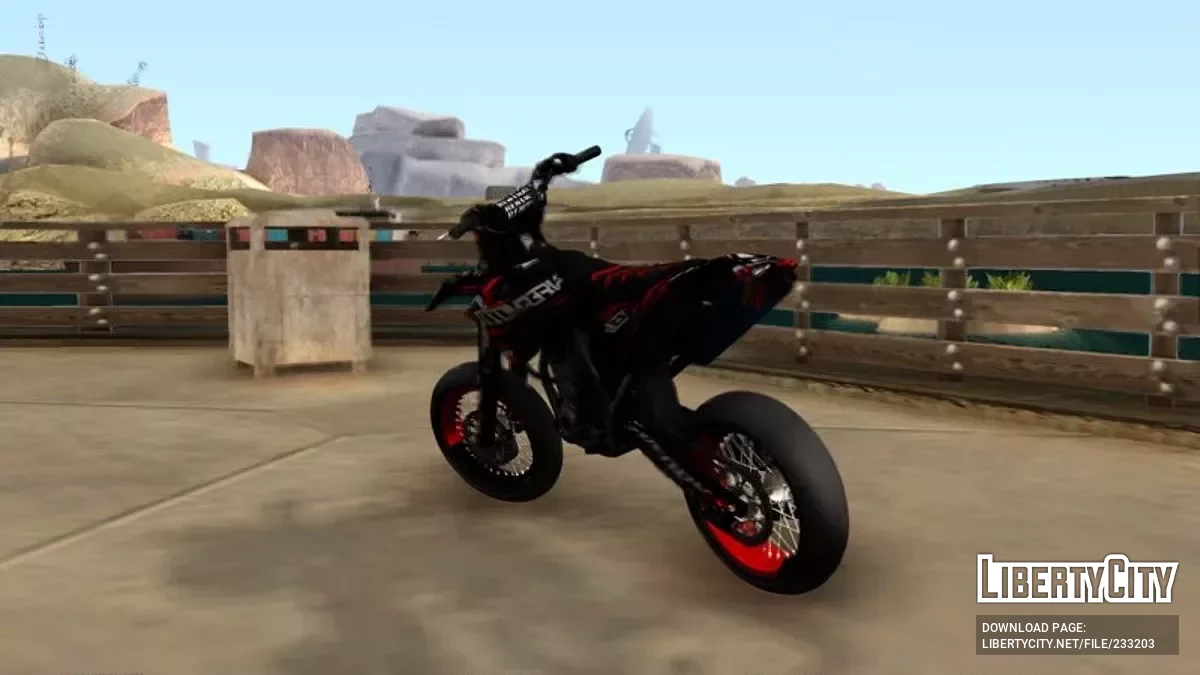 KTM 450 EXC-F 2021 Bold. Supermoto Decals (+Android) / GTA San Andreas