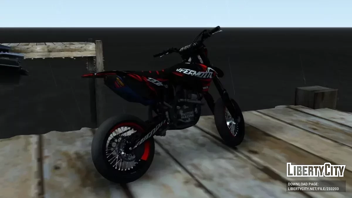 KTM 450 EXC-F 2021 Bold. Supermoto Decals (+Android) / GTA San Andreas