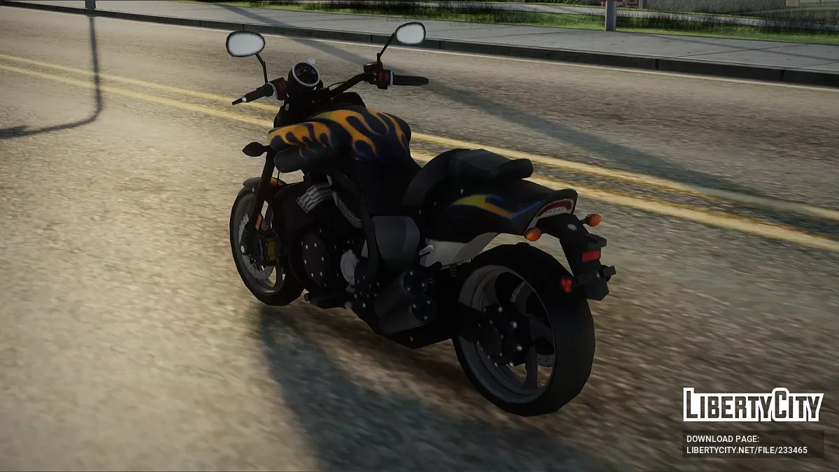 Yamaha V-Max из The Grand Mafia / GTA San Andreas