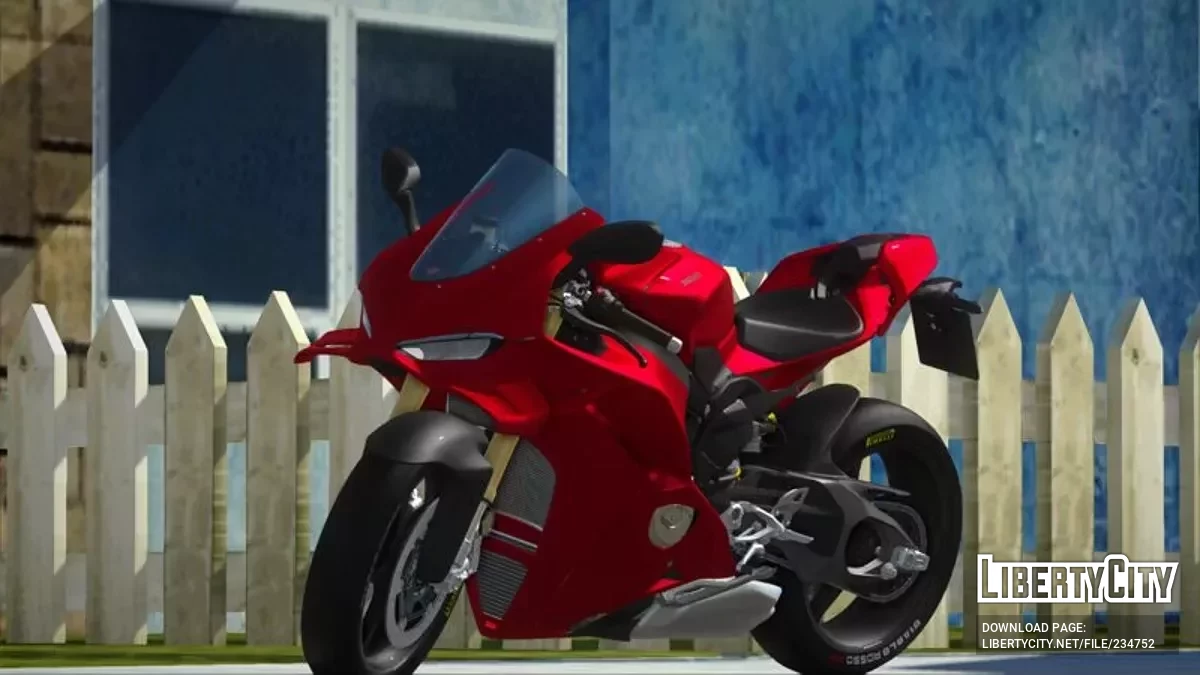 2025 DUCATI Panigale V4 S из RIDE 6 / GTA San Andreas