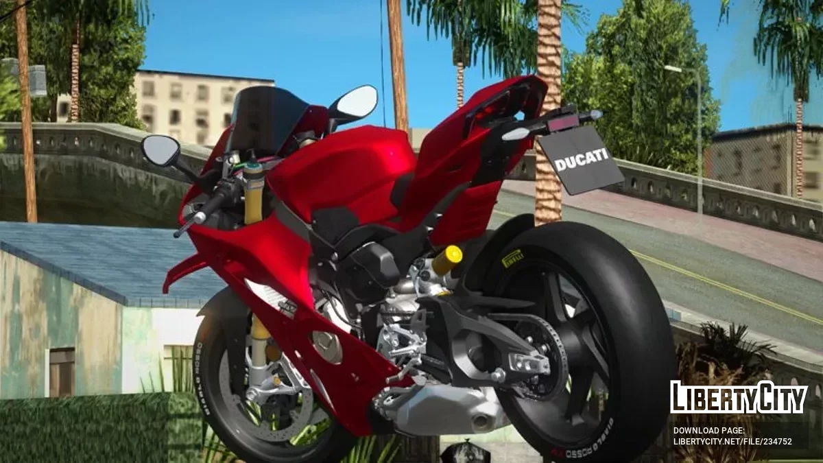 2025 DUCATI Panigale V4 S из RIDE 6 / GTA San Andreas
