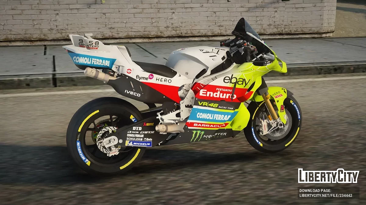 [MotoGP25] Pertamina Enduro VR46 / GTA San Andreas