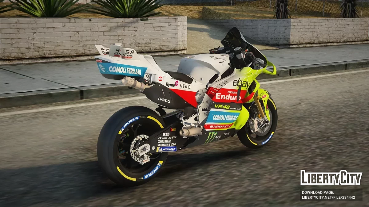 [MotoGP25] Pertamina Enduro VR46 / GTA San Andreas