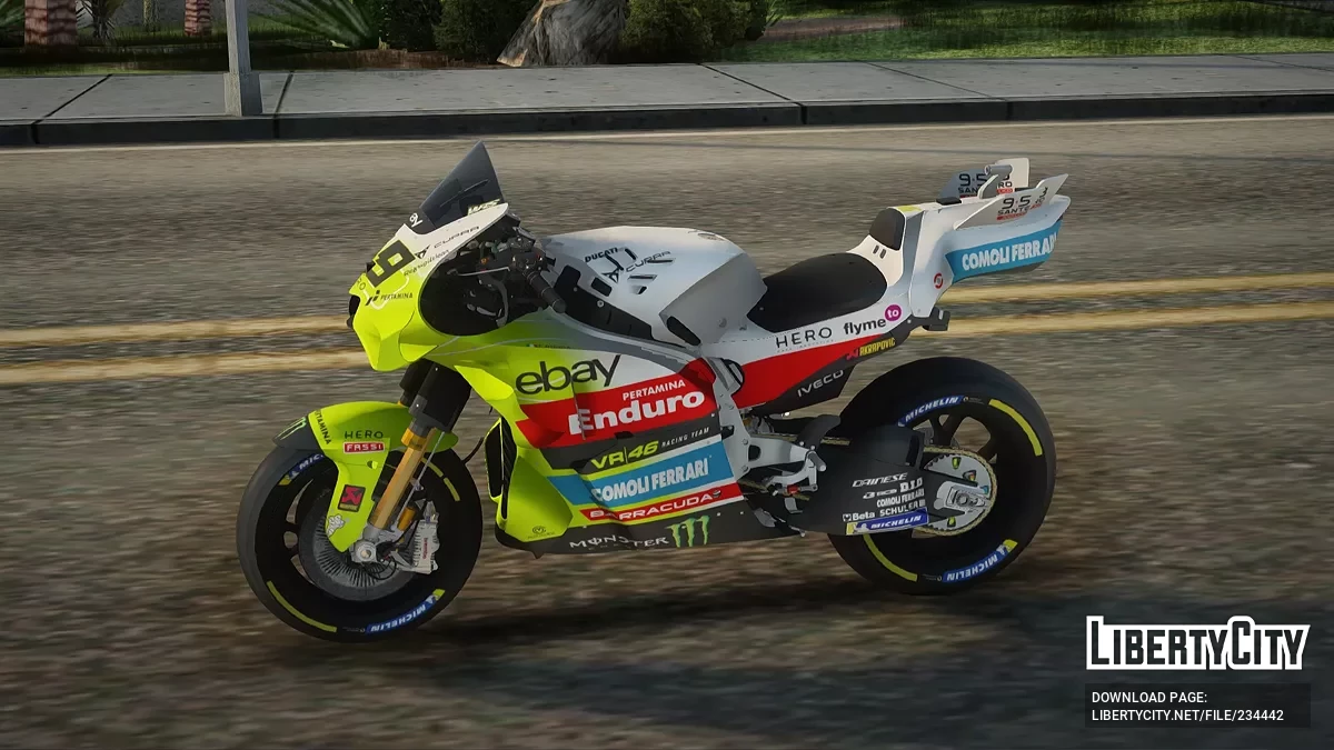 [MotoGP25] Pertamina Enduro VR46 / GTA San Andreas
