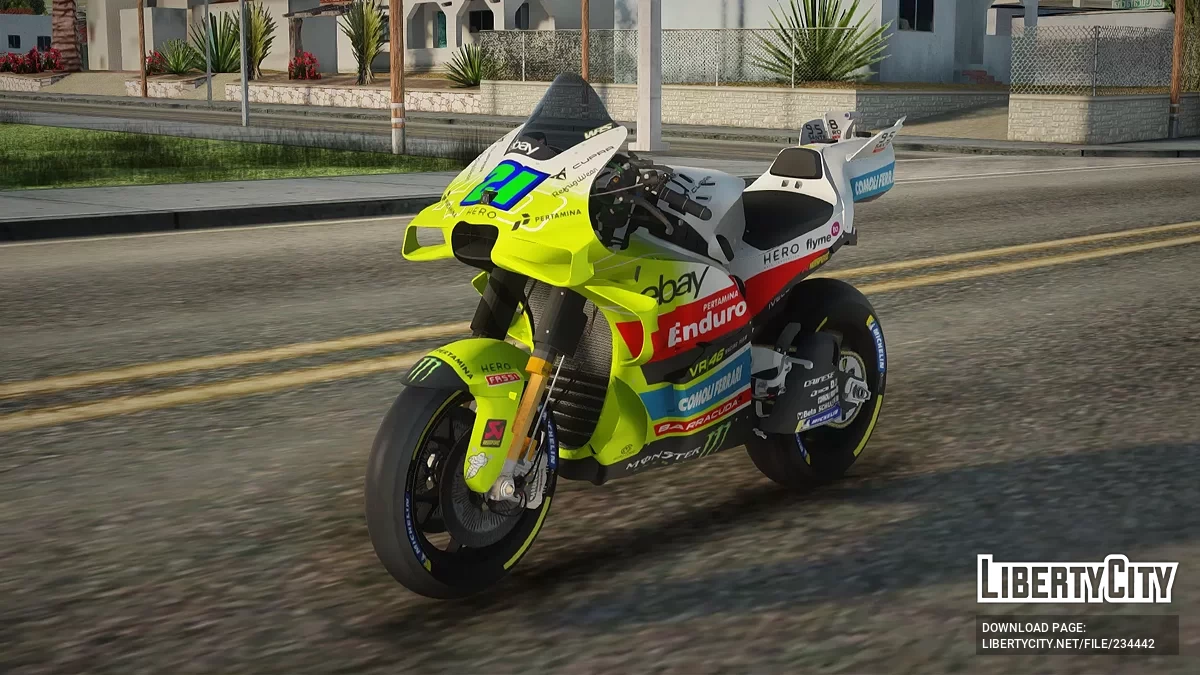 [MotoGP25] Pertamina Enduro VR46 / GTA San Andreas