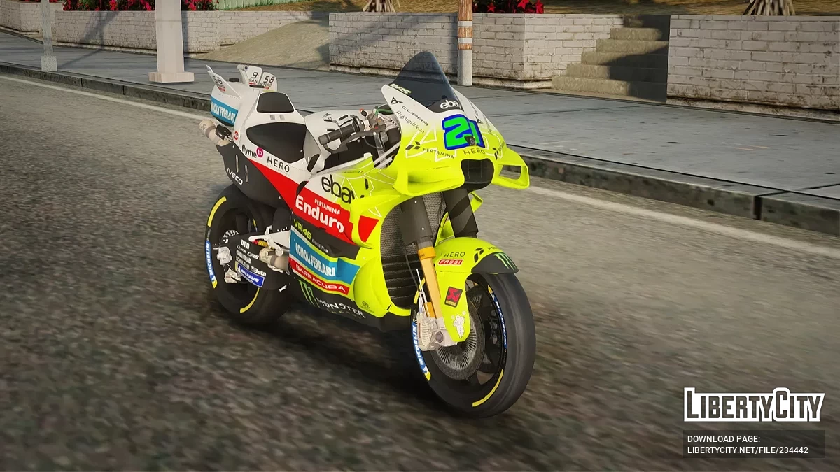 [MotoGP25] Pertamina Enduro VR46 / GTA San Andreas