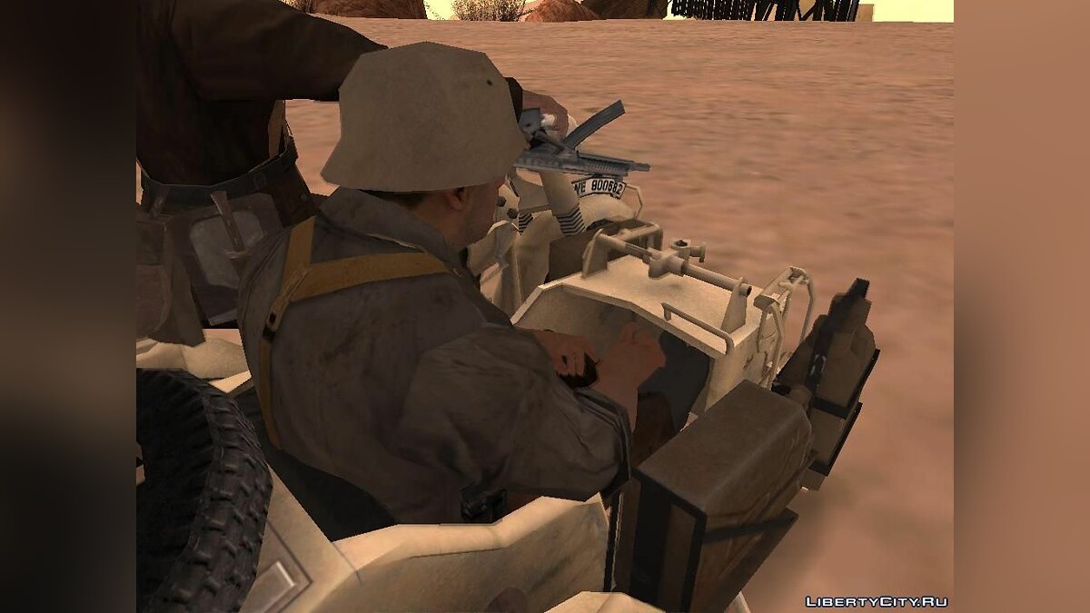 BMW R75 из Battlefield 2: Forgotten Hope для GTA San Andreas - Картинка #3