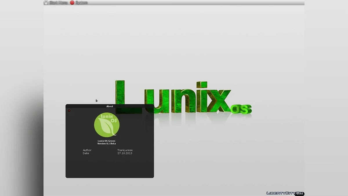 Lunix OS Green / GTA San Andreas