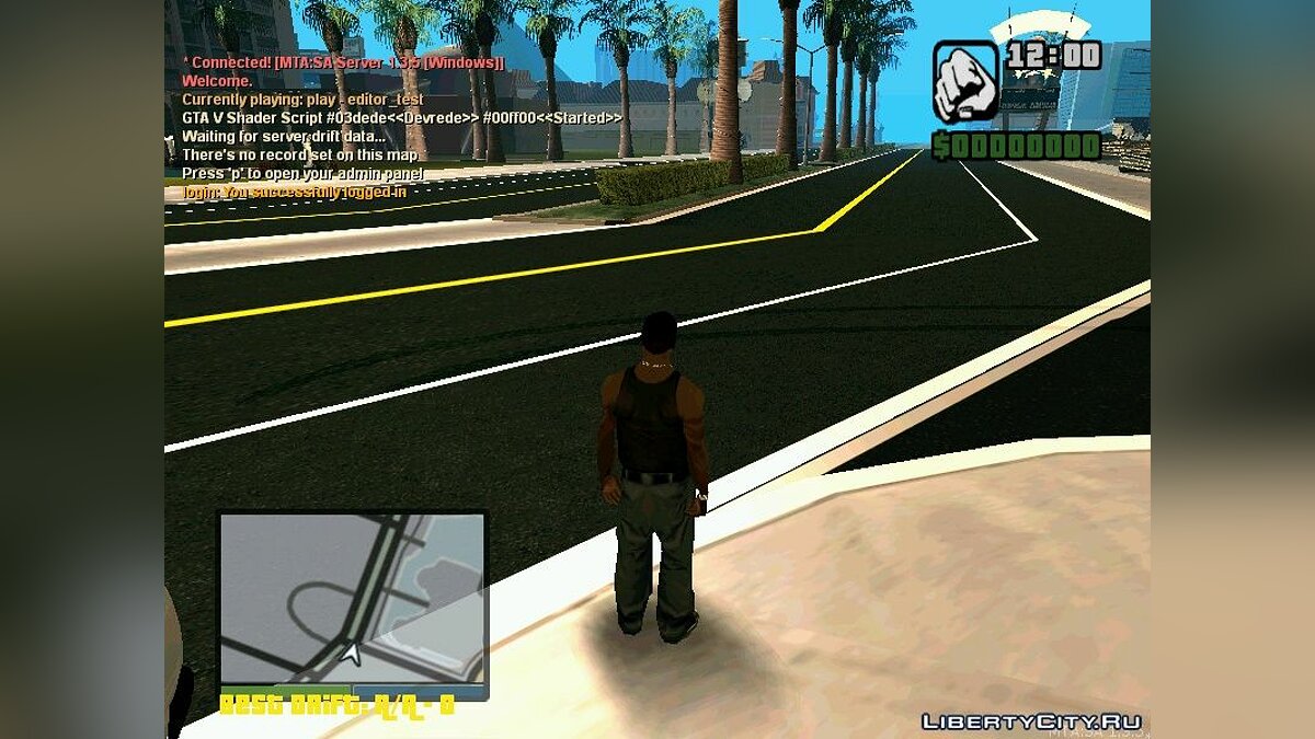 Скачать Новые дороги на MTA сервер для GTA San Andreas