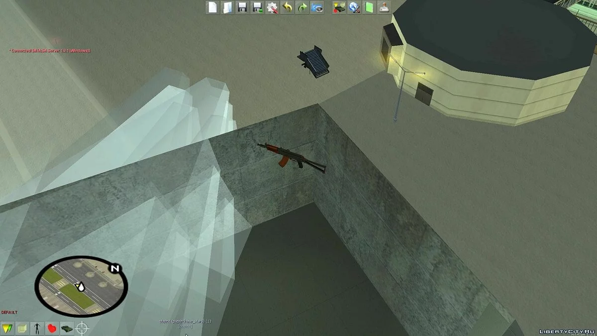 DM Map c секретами v1.1 / GTA San Andreas