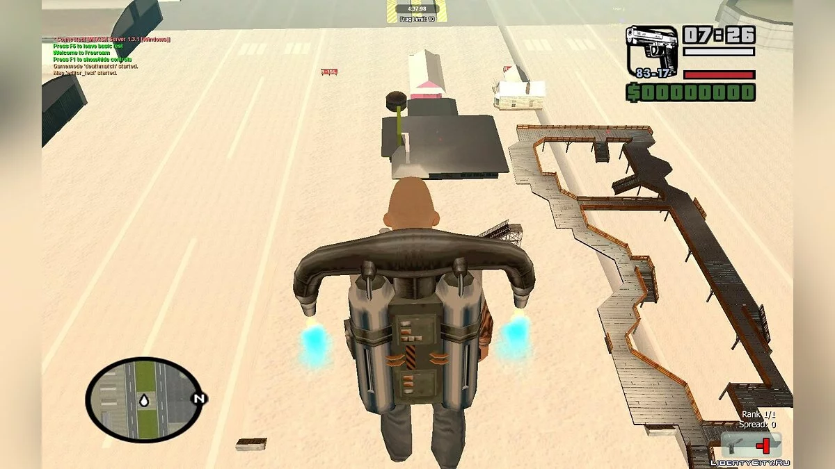 DM Map с секретами v2.0 / GTA San Andreas