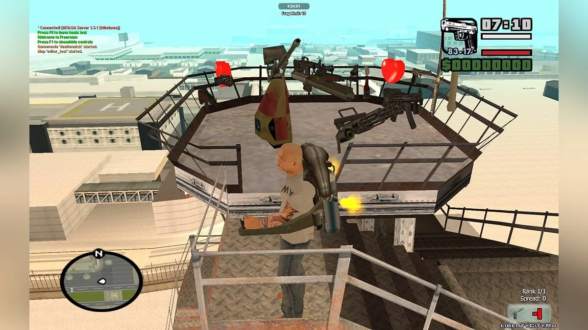 DM Map с секретами v2.0 / GTA San Andreas