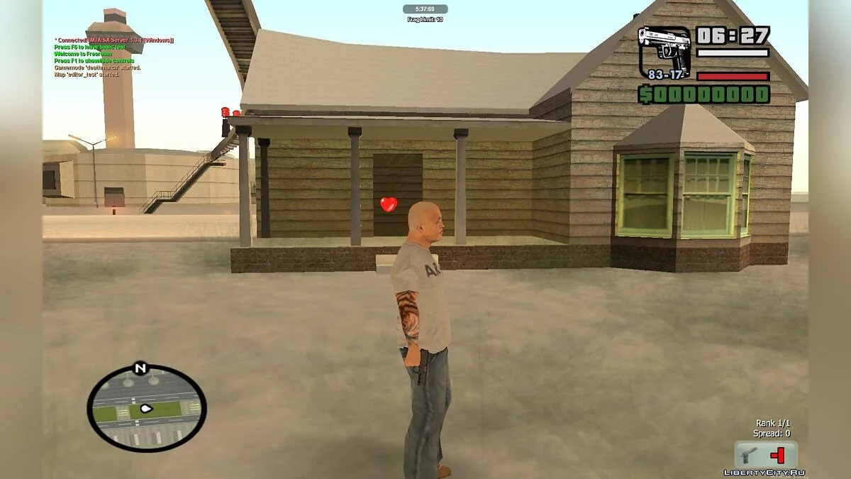 DM Map с секретами v2.0 / GTA San Andreas