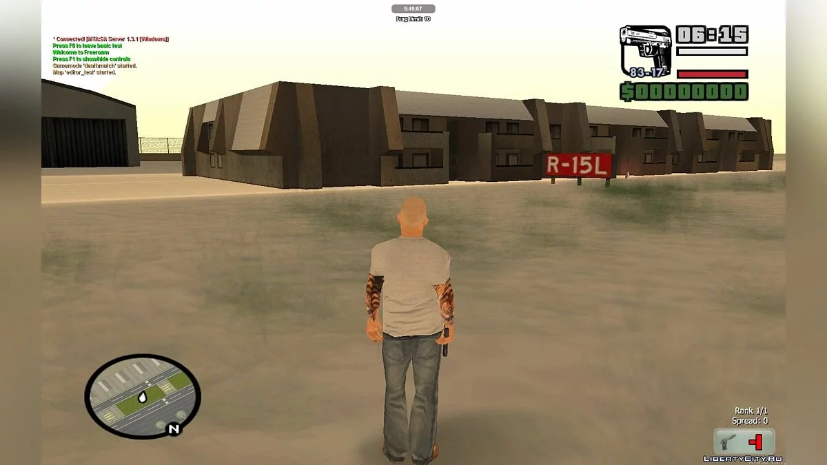 DM Map с секретами v2.0 / GTA San Andreas