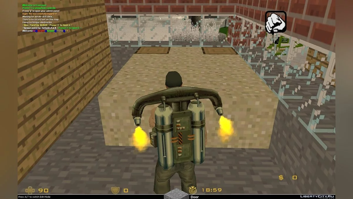 Minecraft v2.0 / GTA San Andreas